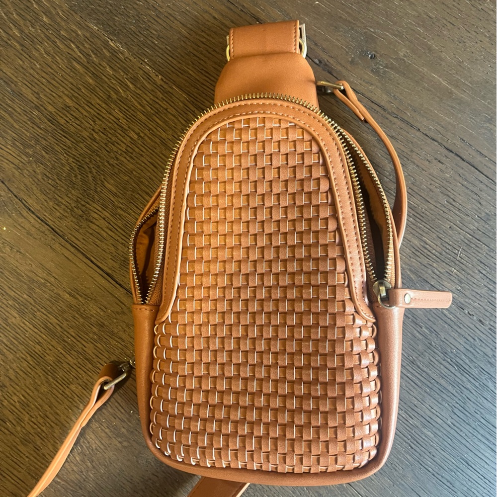 Anthropologie Cross body leather bag